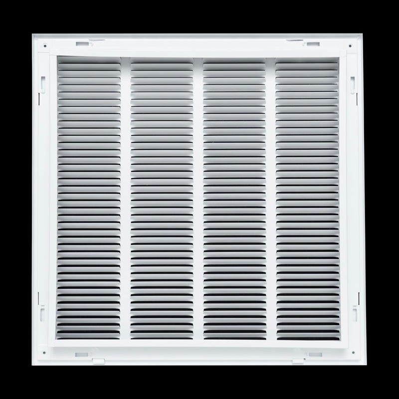 Handua Fits 20x20 Duct Opening | Steel Return Air Filter Grille by Handua [Removable Door] for 1-inch Filters | Vent Cover Grill | White | HVAC Cold Air Intake Grille | Out Dim: 22 5/8"W X 22 5/8"H - Image 5