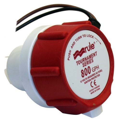 Rule 46dr Replacement Motor Cartridge F/tournament Series - 800gpm/12v Gallons Per Hour = 800 | Gallons Per Minut - Image 5