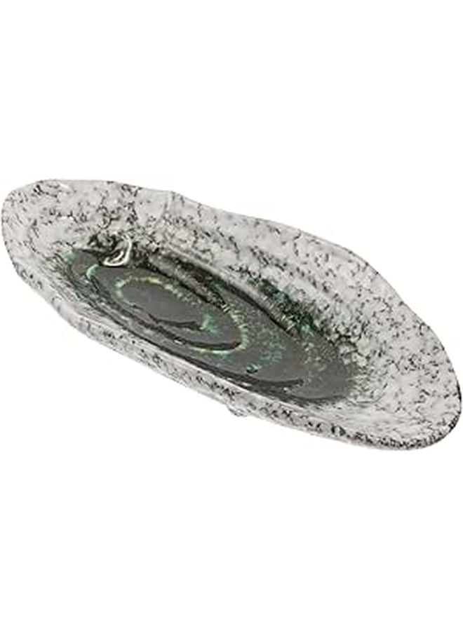 Large Ceramic Bee Water Feeder Tray Outdoor Garden Decor Butterfly Feeder Stable Floor Placement - Image 1