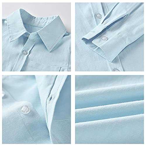 Nwada Baby Boy Clothes Toddler Suit Dress Shirt and Pants Sets 4 Pcs Dressy Outfit for Kids - Image 4