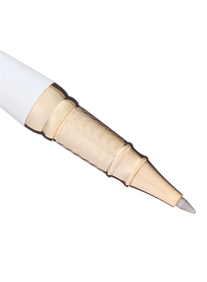 Pimio Ballpoint Pen, Business Office Signing Pen, Graduation Gift For Women, Adult Signature Pen, Student Handwriting Practice Pen, 0.5mm, Ailin Series 986, Pearl White - Image 3