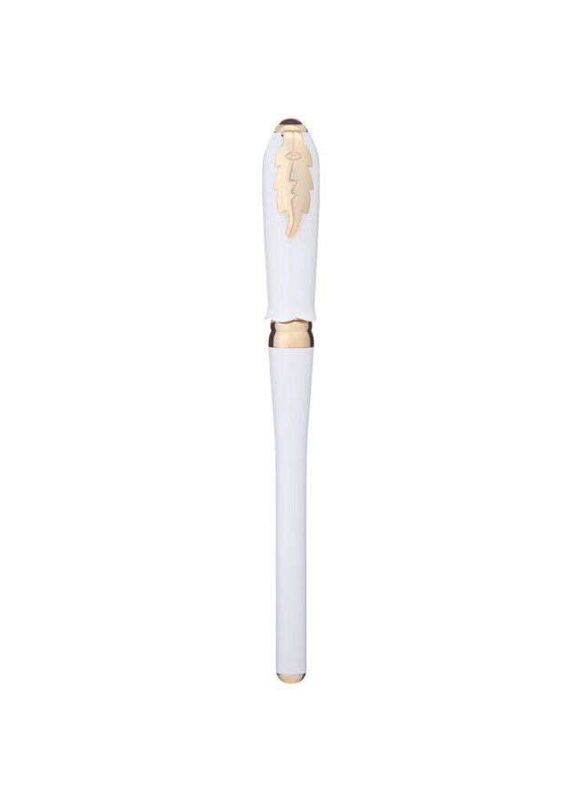 Pimio Ballpoint Pen, Business Office Signing Pen, Graduation Gift For Women, Adult Signature Pen, Student Handwriting Practice Pen, 0.5mm, Ailin Series 986, Pearl White - Image 2