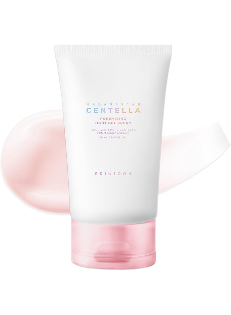 SKIN Madagascar Centella Pore Light Gel Cream Tightens Pores Soothes Irritated Skin 75ml - Image 1