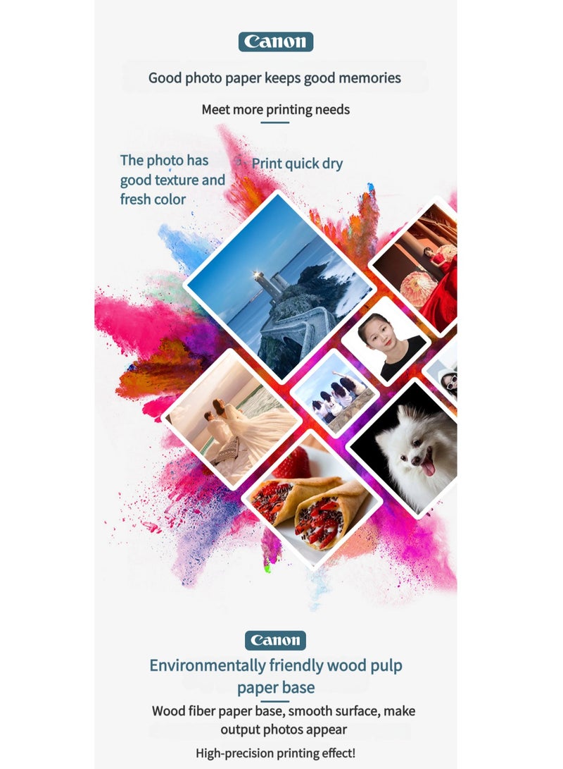 Canon Canon original RP-108 printing paper 6 inch CP1500 photo paper - Image 4