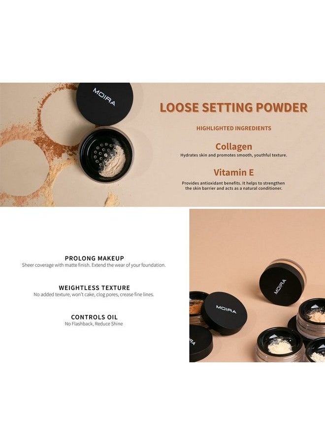 moira - Loose Setting Powder (001 Translucent) - Image 1