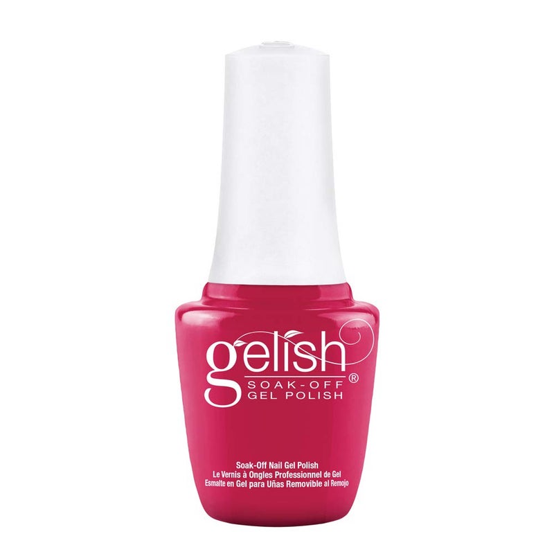 Gelish MINI Gel Nail Polish - 9mL TPO-Free Long-Lasting Soak Off, Vibrant Color, Professional Quality, High Shine, Chip-Resistant (Gossip Girl) - Image 1