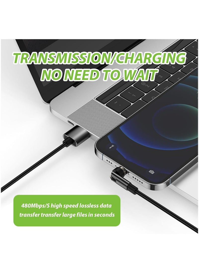 Digipace 3 Pack Magnetic Type C Connector USB C Plug Adapter 360° Rotating Type C Magnetic Tip HeadscompatibleMagnetic Super Fast Charging(No Cable)  - Image 4