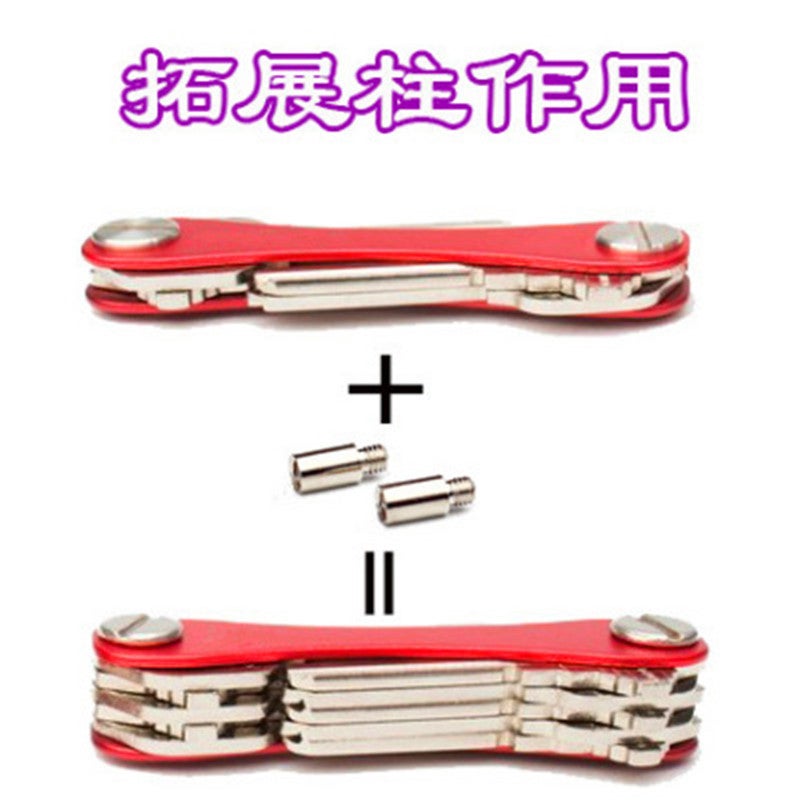 New aluminum alloy key clip EDC tool multifunctional key organizer accessories hanging buckle - Image 4