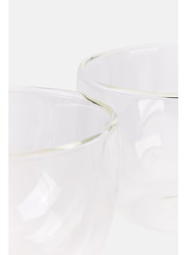 Carl Schmidt Sohn 2 Pieces Double Wall Bowl 300 ml, Transparent  - Image 3