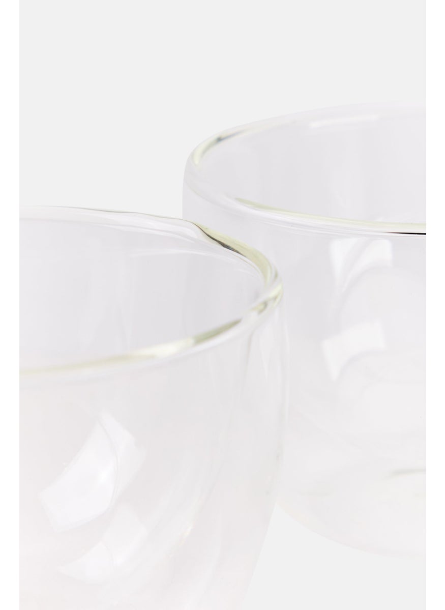Carl Schmidt Sohn 2 Pieces Double Wall Bowl 300 ml, Transparent  - Image 3