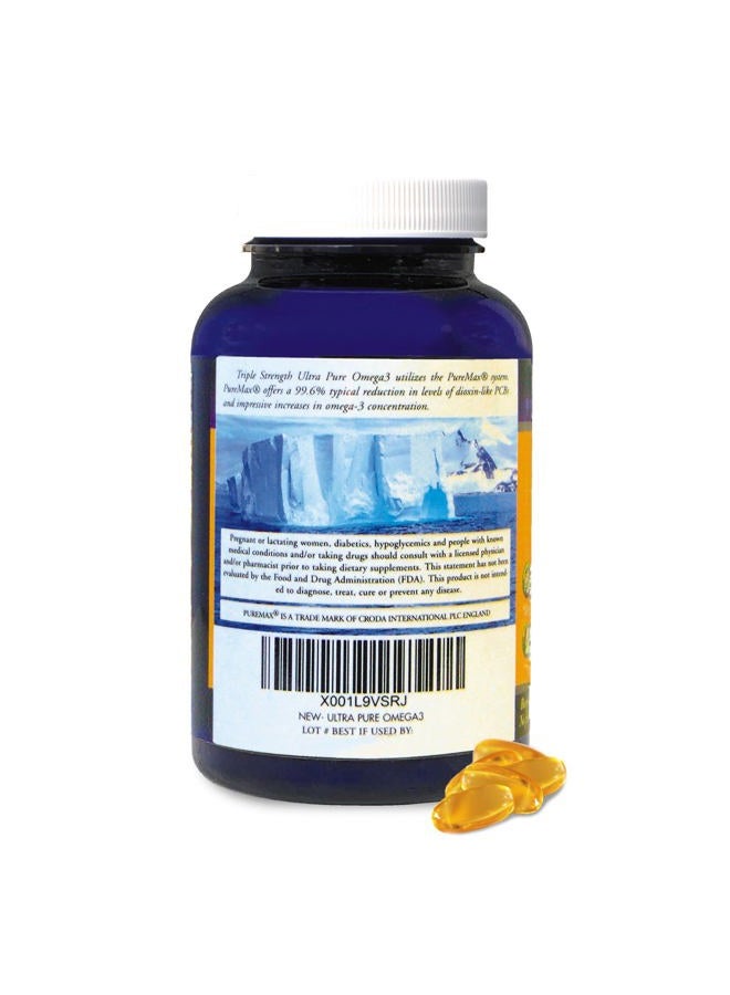 Doctors Nutra Nutraceuticals Natural Wild Omega 3 DPA Fish Oil Supplement - 2,900 Milligrams Triple Strength Ultra Pure Concentrated, EPA-DPA-DHA, Soft-Gels with no Fish-Tasting Burps - 30 Servings - Image 3