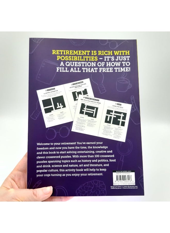 The Retirement Crossword Puzzle Book: Over 100 Quick Crossword Puzzles to Keep Your Mind Active  - Image 4