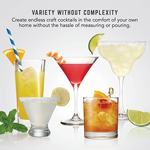 Bartesian Duet Cocktail Machine and Margarita Maker - Compact Home Bartender Mixologist Drink Mixer with 2 Glass Spirit Bottles - Automatic Machine Creates Premium Cocktails and Mocktails in Seconds - Image 4