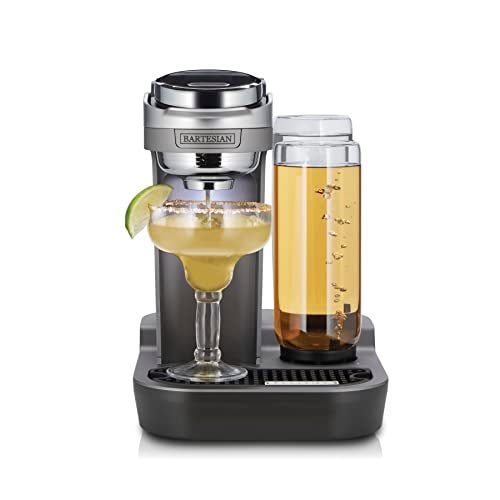 Bartesian Duet Cocktail Machine and Margarita Maker - Compact Home Bartender Mixologist Drink Mixer with 2 Glass Spirit Bottles - Automatic Machine Creates Premium Cocktails and Mocktails in Seconds - Image 1