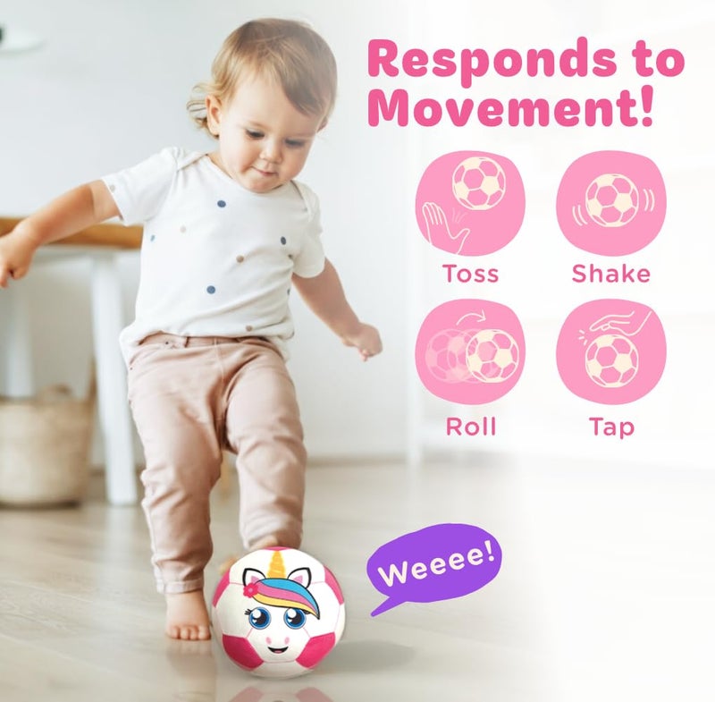 Move2Play, Hilariously Interactive Toy with Music & Sound Effects | Birthday Gift for Boy & Girl | Ball for Toddler & Baby | Indoor/Outdoor | 1, 2, 3+ Year Old - Image 3