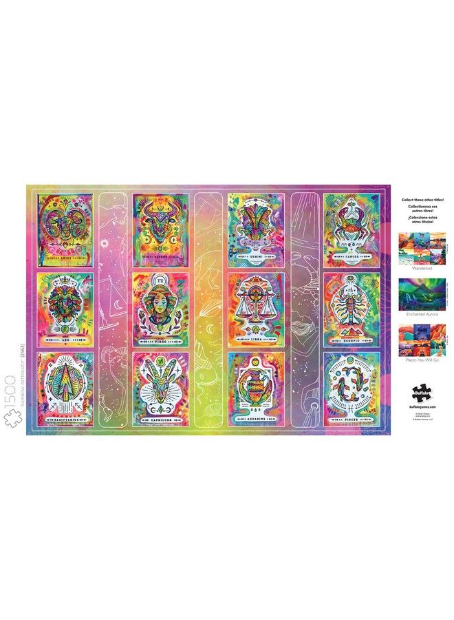 Rainbow Astrology 1500 Piece Jigsaw Puzzle