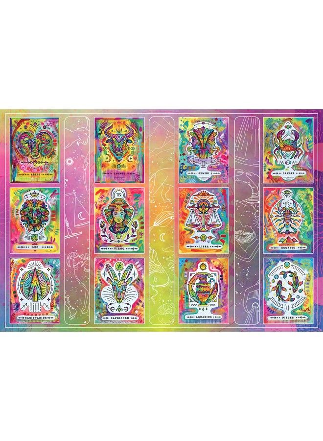 Rainbow Astrology 1500 Piece Jigsaw Puzzle