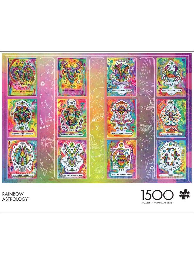 Rainbow Astrology 1500 Piece Jigsaw Puzzle