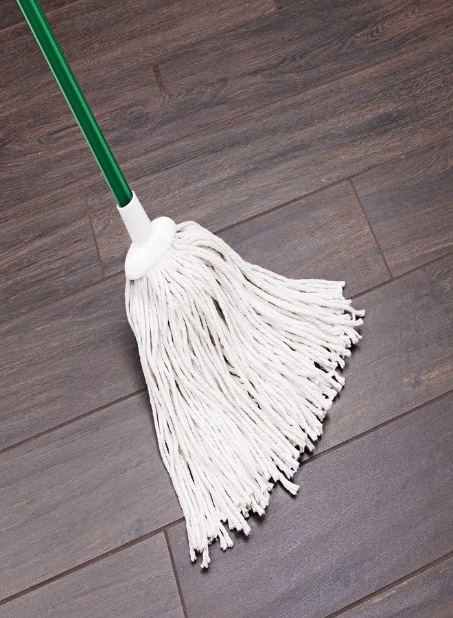 Libman 8oz Cotton Deck Mop Refill Case of 6 White - Image 3