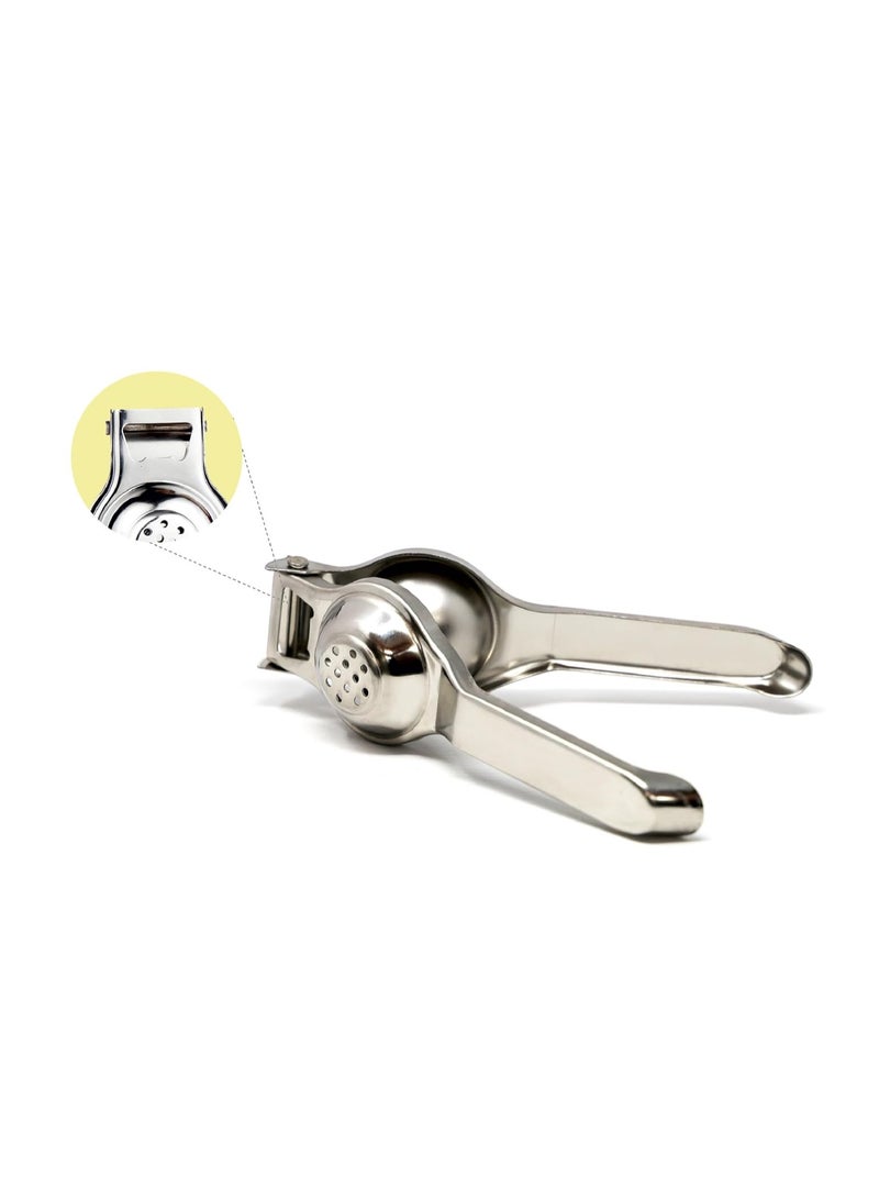 Signoraware Lemon Squeezer with Bottle Opener Food Grade Stainless Steel, Set of 1, Silver - Image 1
