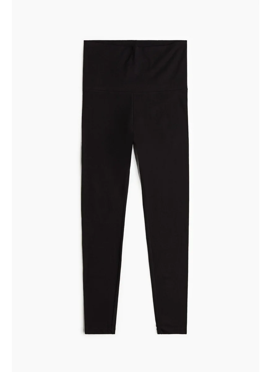 H&M Folded-Waistband Leggings