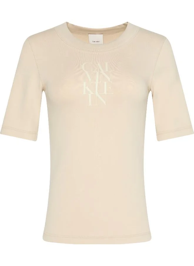 كالفن كلاين جينز Graphic Crew Neck T-shirt