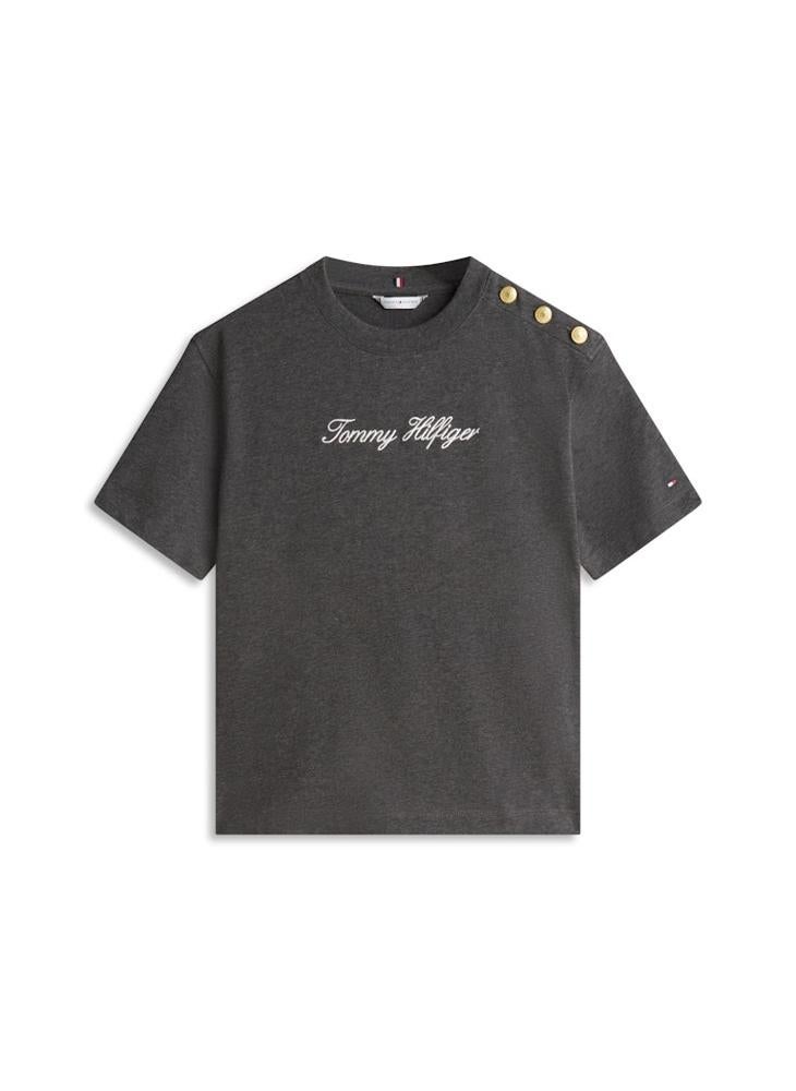 TOMMY HILFIGER Graphic Crew Neck T-Shirt - Image 5