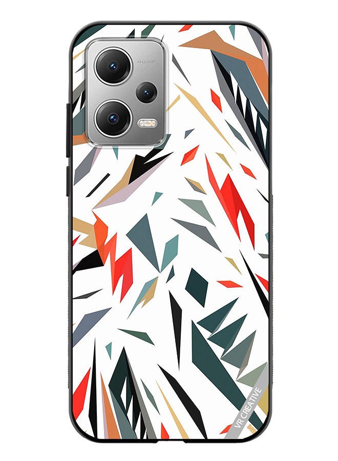 VR CREATIVE Protective Case Cover For Xiaomi Redmi Note 12 Abstract Design Multicolour - Image 1
