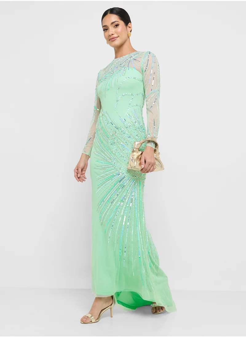 اميليا روز Embellished  Dress