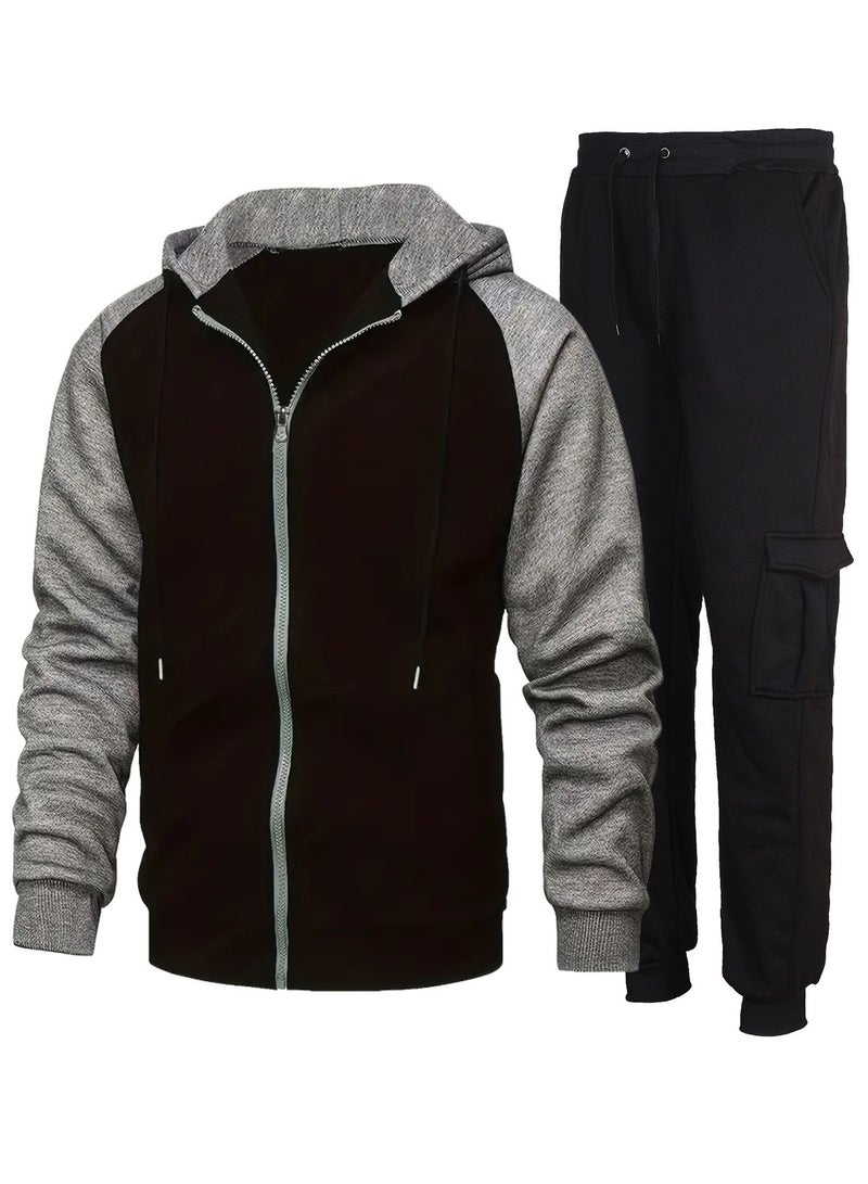 KUYING New Casual Sports Two-Piece Set