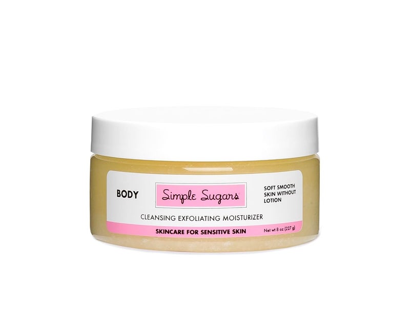 Sweet Relief Body with Arnica Oil  Cleansing Exfloiating Moisturizer Safe for Sensitive Skin Eczema Psoriasis Dry Skin KP