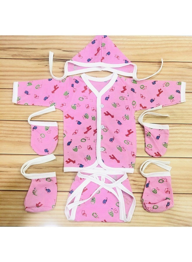 فاريتو مجموعة هدايا ملابس أساسية يومية من Born Baby، مجموعة هدايا استحمام الطفل، للجنسين (من 0 إلى 3 أشهر، إجمالي العناصر: 30، عبوة من 6 مجموعات، مزيج من القطن، متعدد الألوان) - Image 2