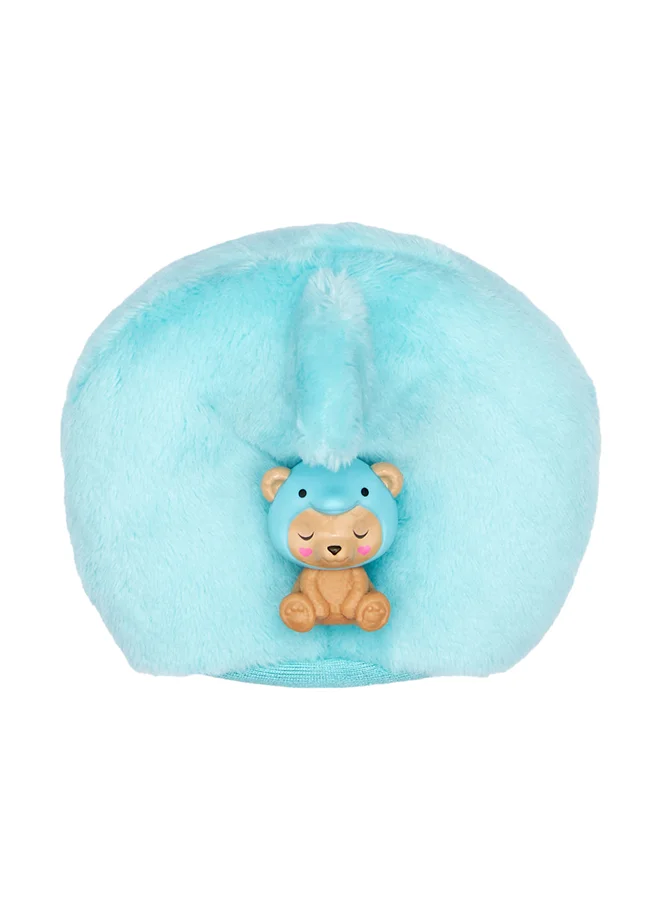 Barbie Cutie Reveal Doll & Accessories With Animal Plush Costume & 10 Surprises Including Color Change, Teddy Bear As Dolphin In Costume-Themed Series