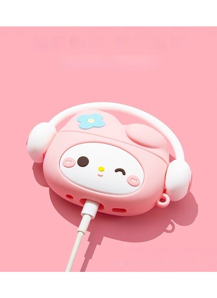 Generic For Bluetooth Headset Airpods 3 Generation Protective Case - My Melody  Protective Case - Silicone Drop Resistant Waterproof Case  - Image 3