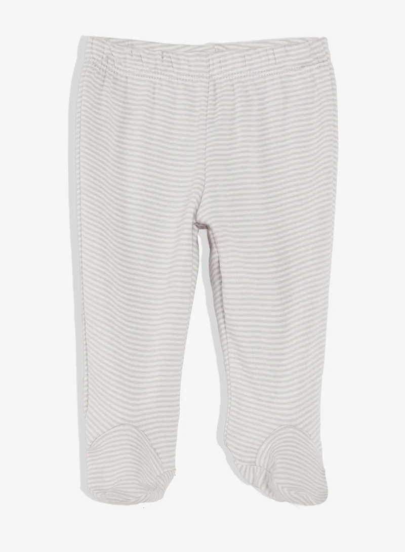 كارترز بنطلون أطفال بقطعتين مع أقدام