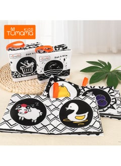 TUMAMA KIDS Black and White cloth books- set of 4  - Image 2