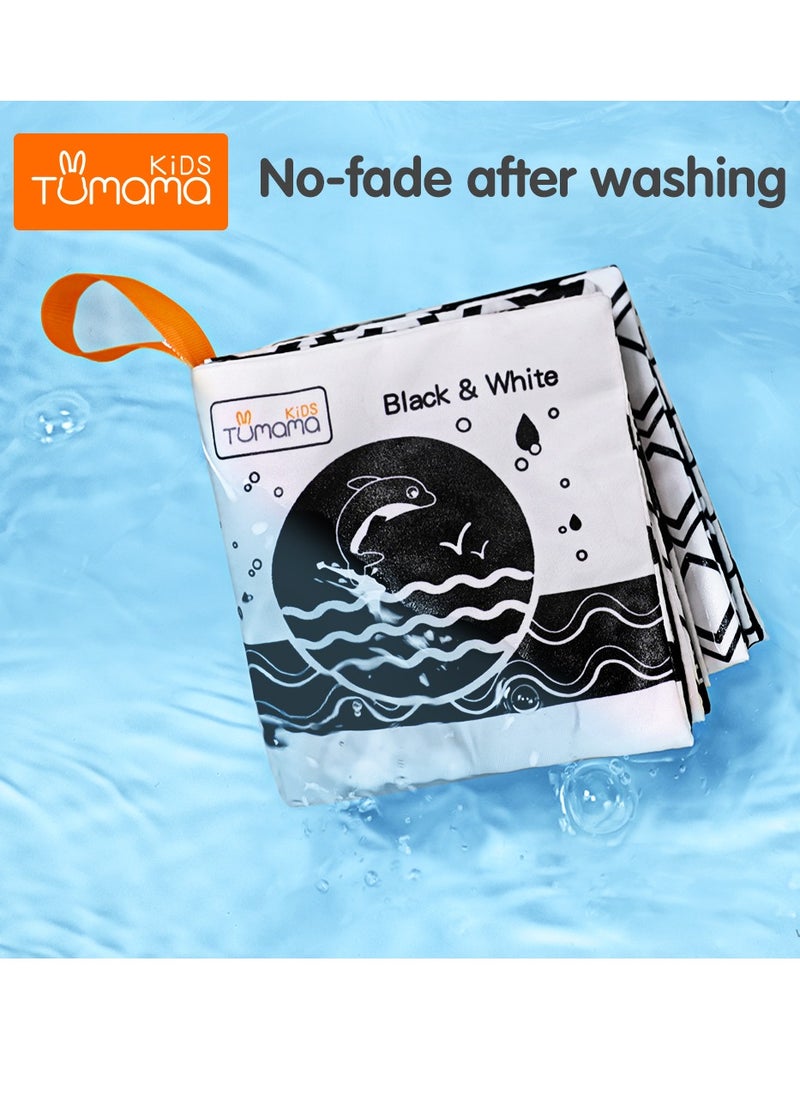 TUMAMA KIDS - Black and White cloth books- set of 4 - Image 1