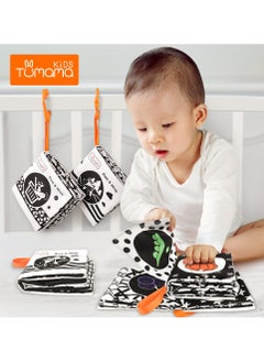 TUMAMA KIDS Black and White cloth books- set of 4  - Image 1
