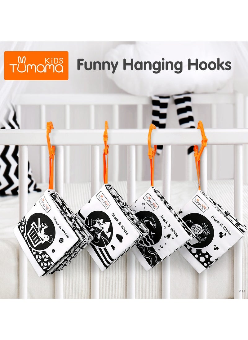 TUMAMA KIDS - Black and White cloth books- set of 4 - Image 1