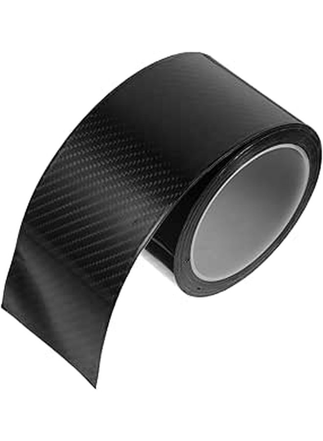 Carbon Fiber Car Door Edge Wrap Film Scratch Guard Self Adhesive Roll - Image 1