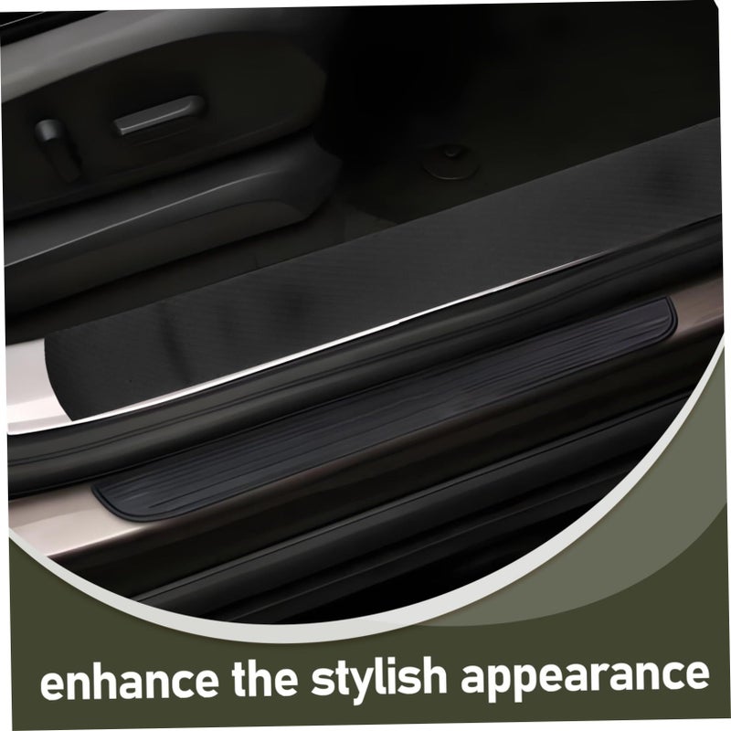 Carbon Fiber Car Door Edge Wrap Film Scratch Guard Self Adhesive Roll - Image 5