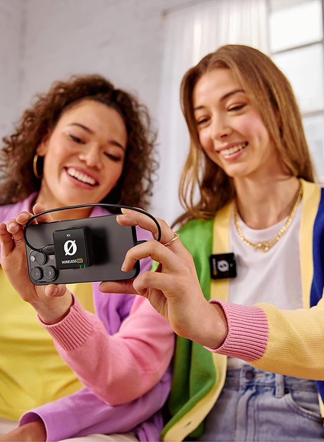 رود نظام ميكروفون لاسلكي صغير الحجم Wireless Me مع تقنية Gainassist المدمجة بمدى 200 متر لإجراء المقابلات في صناعة الأفلام وإنشاء المحتوى - Image 5