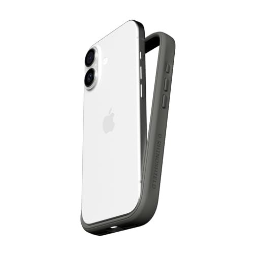 RhinoShield Phone Case Compatible with iPhone 17 Mod NX Modular Protective Bumper Case Without Backplate Slim Design Shockproof with Military Grade Drop Protection Graphite - Image 1