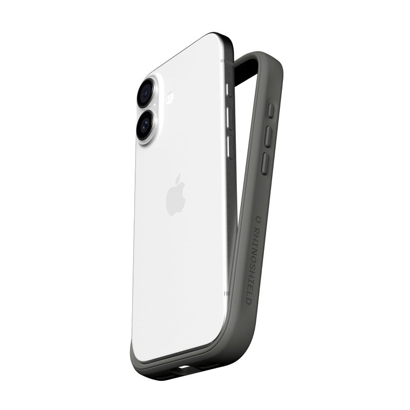 RhinoShield Phone Case Compatible with iPhone 17 Mod NX Modular Protective Bumper Case Without Backplate Slim Design Shockproof with Military Grade Drop Protection Graphite - Image 2