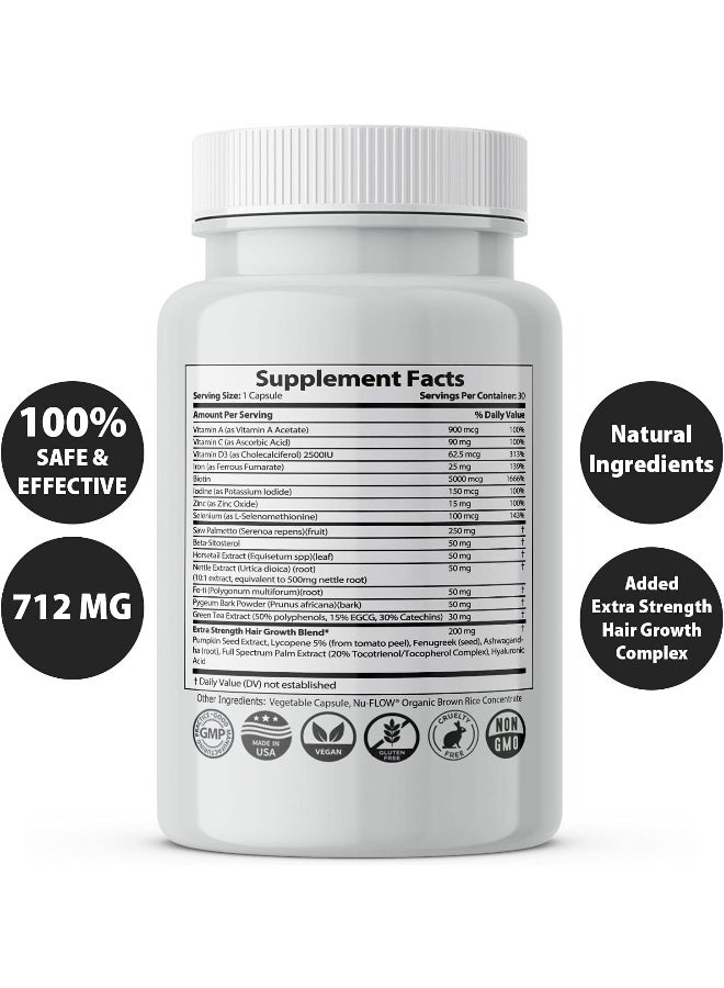 IXYAY RESEARCH Finanutride Natural DHT Blocker & Hair Growth Capsules - Image 2