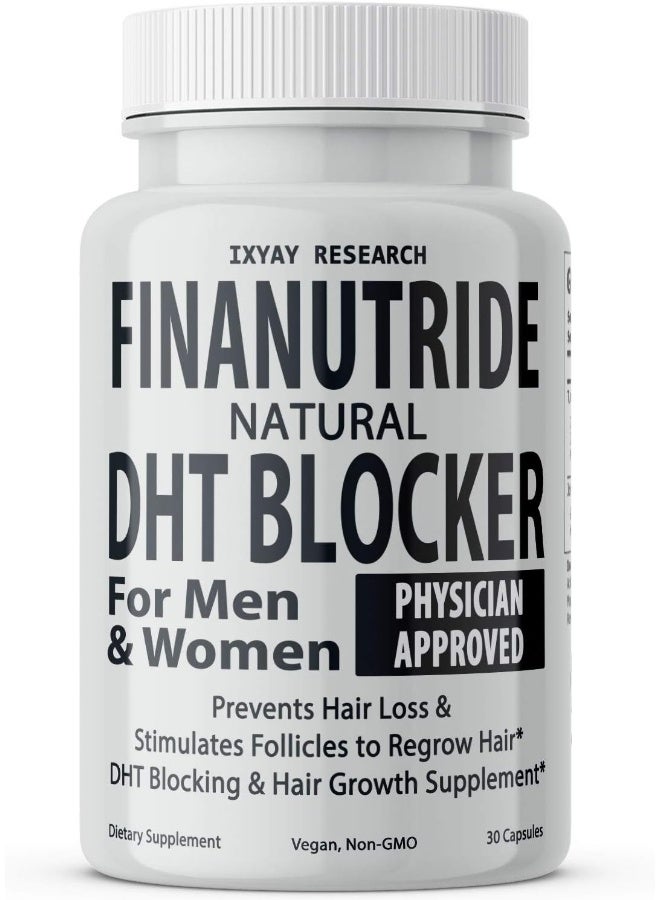 IXYAY RESEARCH Finanutride Natural DHT Blocker & Hair Growth Capsules - Image 1