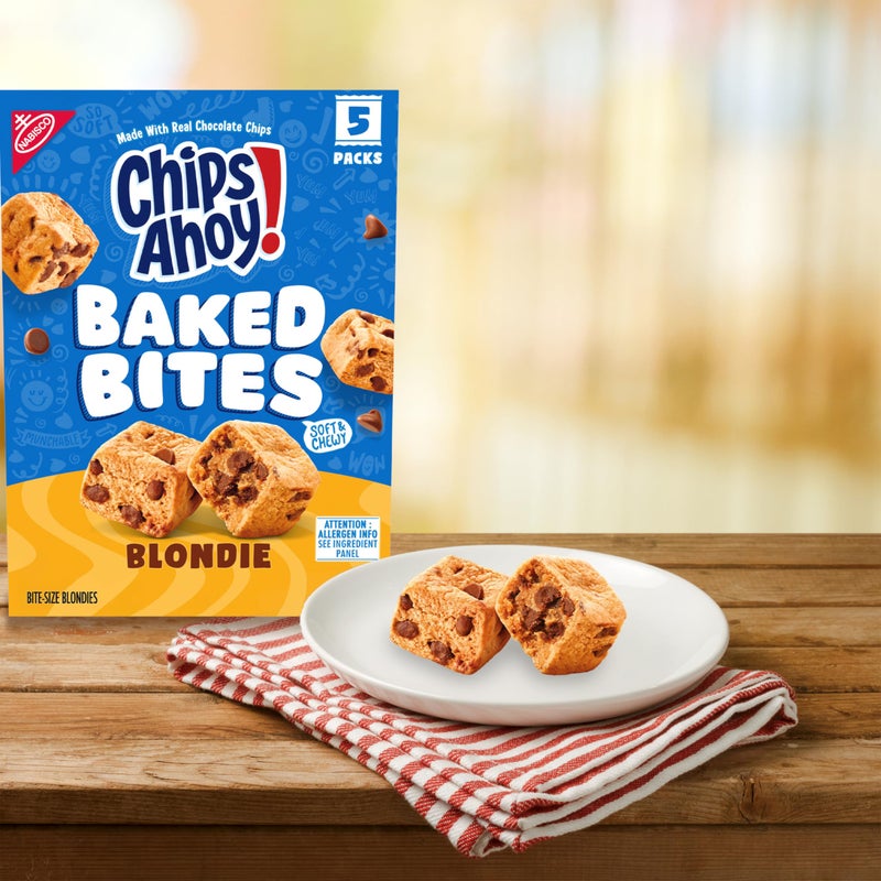 CHIPS AHOY! Baked Bites, Blondie, 5-1.5 oz Snack Packs (5 Bites per Pack) - Image 4