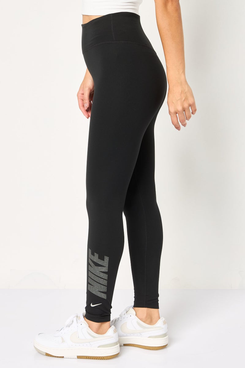 Nike ليجنز تدريب ضيقة للنساء 7/8، سوداء - Image 3