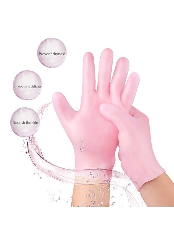 Generic Smooth, Moisturizing Socks Set Gel Spa Gloves Skin Care Socks,for Moisturize Soften Repairing Hands Feet Callus Remover,Gifts for Friends and Families  - Image 2