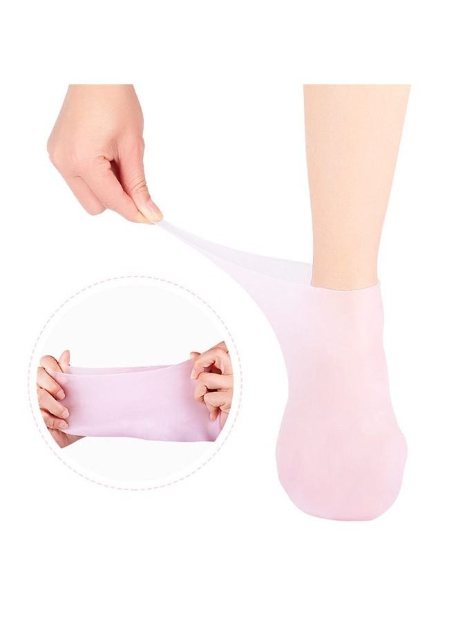 Generic Smooth, Moisturizing Socks Set Gel Spa Gloves Skin Care Socks,for Moisturize Soften Repairing Hands Feet Callus Remover,Gifts for Friends and Families  - Image 4
